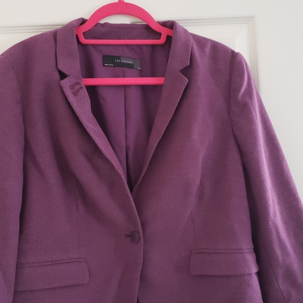 NWT XL Purple Blazer - The Limited